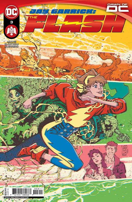 Jay Garrick 《閃電俠》第 3 期(共 6 期)封面 Jorge Corona