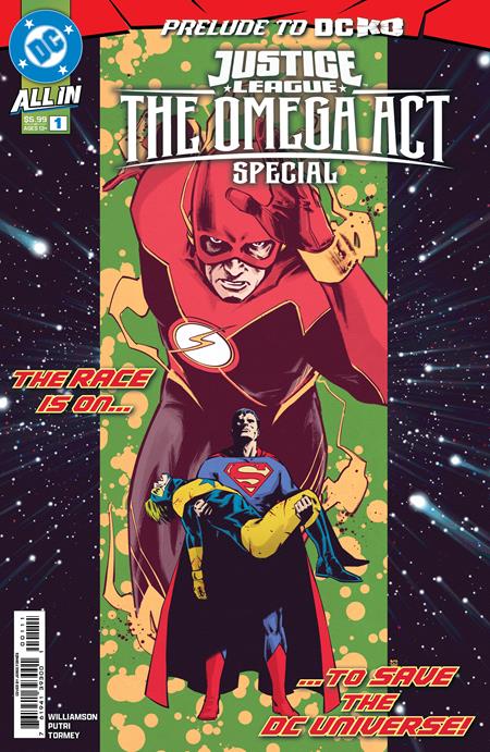 Justice League The Omega Act Special #1 (One Shot) Cover A Jorge Fornes (DC K.O.)