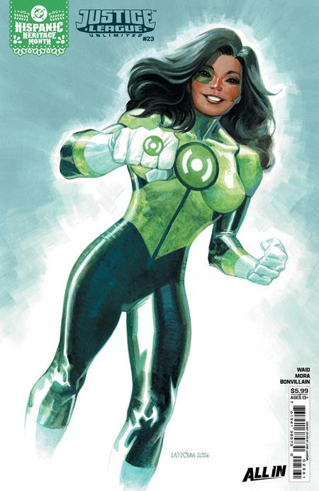 Justice League Unlimited #23 Cvr F Jose Ladronn Hispanic Heritage Month Card Stock Variant | 2026年9月22日