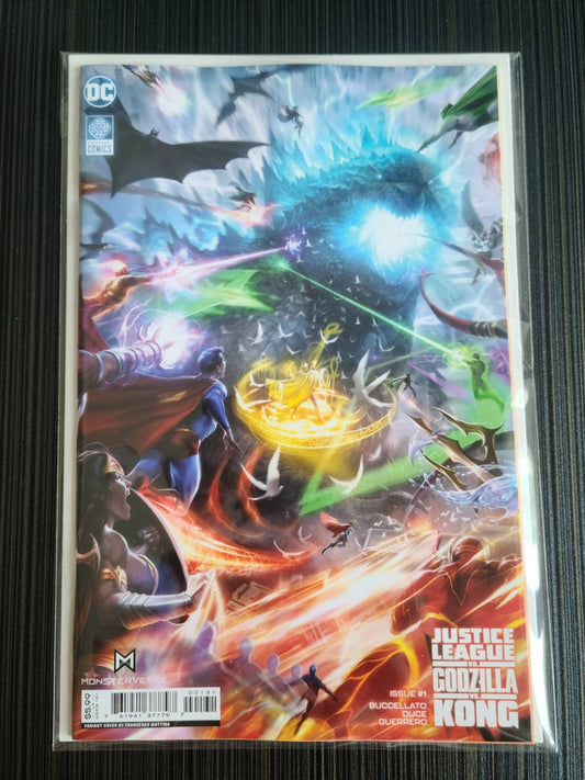 Justice League vs Godzilla vs Kong #1 (of 6) Cover C Francesco Mattina Card Stock Variant