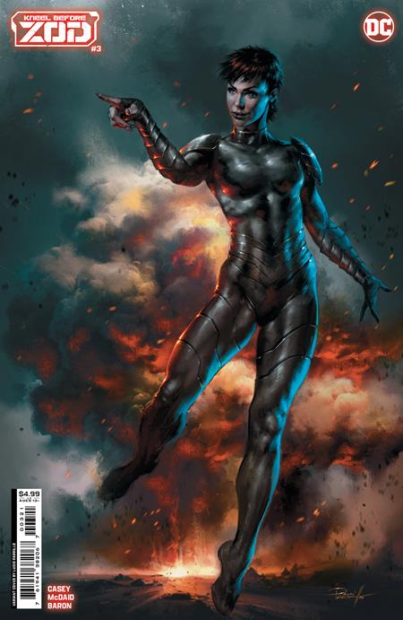 Kneel Before Zod #3 (of 12) Cover B Lucio Parrillo Card Stock Variant