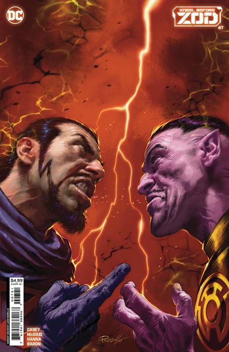 Kneel Before Zod #7 (of 12) Cover B Lucio Parrillo Card Stock Variant