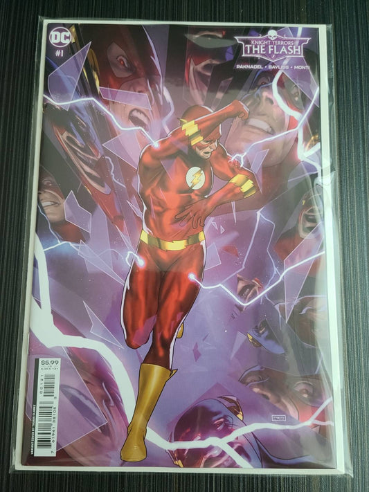 Knight Terrors Flash #1 (of 2) Cover B Taurin Clarke Card Stock Variant