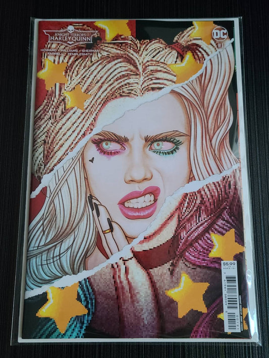 Knight Terrors Harley Quinn #1 (of 2) Cover B Jenny Frison Card Stock Variant