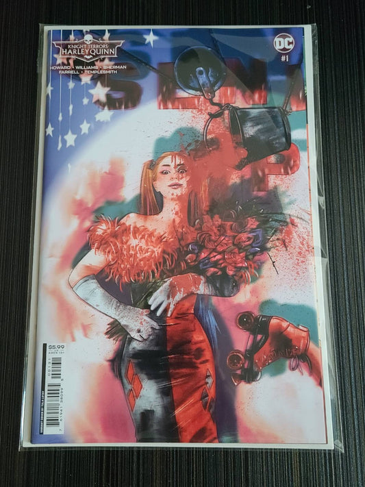Knight Terrors Harley Quinn #1 (of 2) Cover C Tula Lotay Card Stock Variant