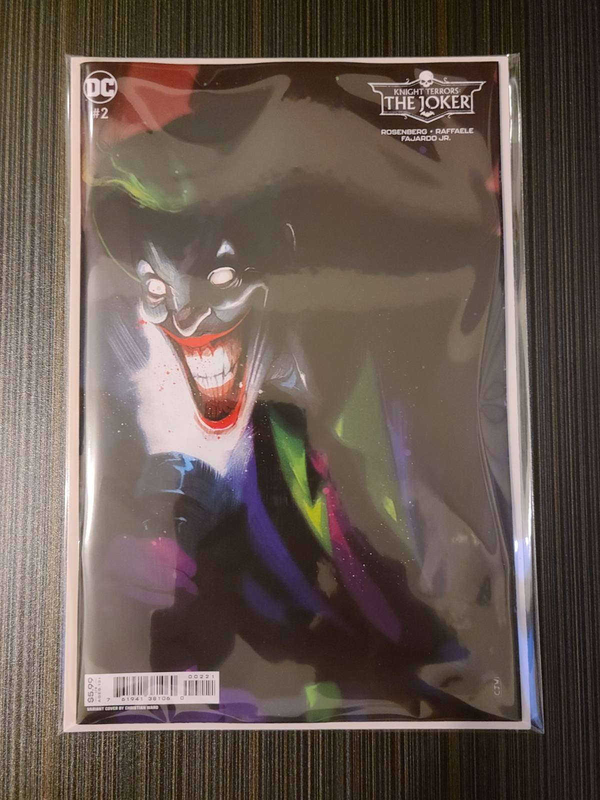 Knight Terrors Joker #2 (of 2) Cover B Christian Ward Card Stock Variant