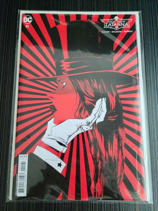 Knight Terrors Zatanna #1 (of 2) Cover D Dustin Nguyen Midnight Card Stock Variant