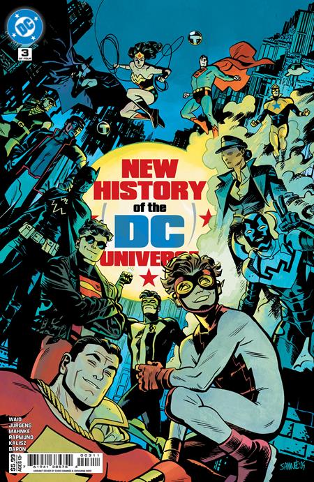 DC 宇宙新史 #3(共 4 册)封面 A Chris Samnee