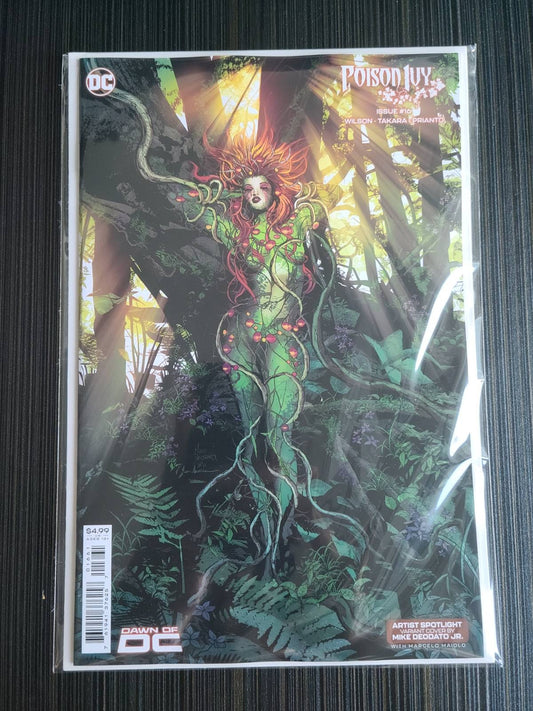 Poison Ivy #16 封面 D Mike Deodato Jr 藝術家聚光燈卡紙變體