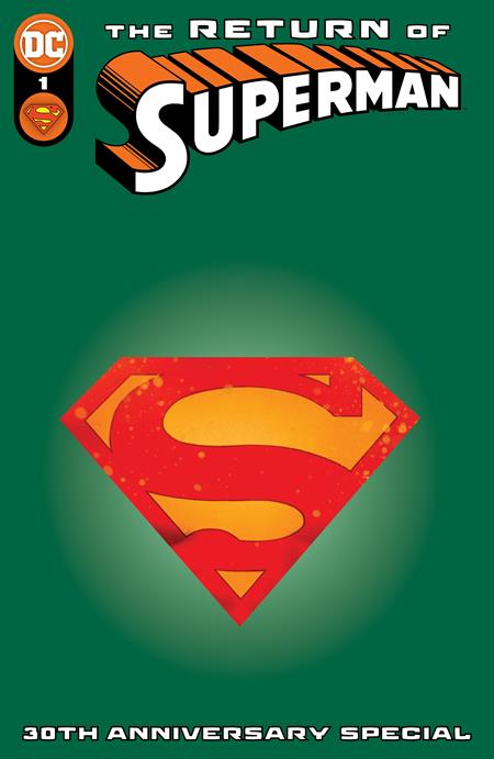 Return of Superman 30th Anniversary Special #1 (One Shot) Cover E Ben Oliver the Eradicator Die-Cut Variant