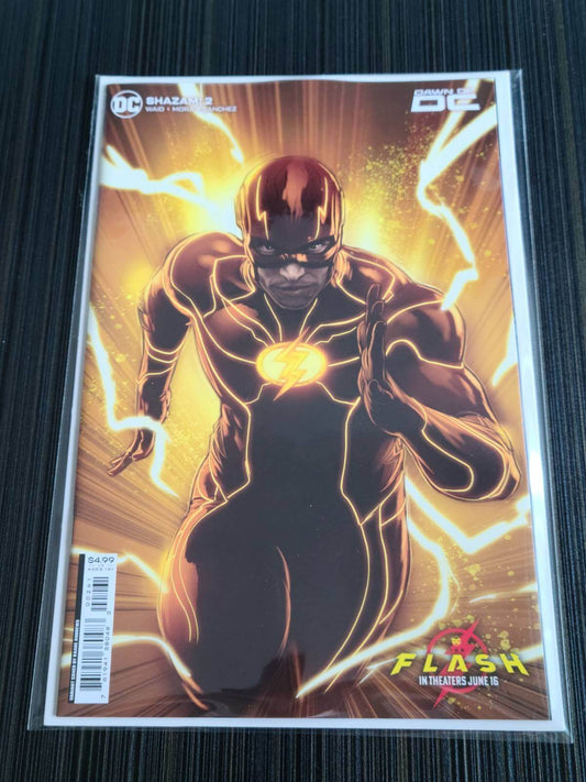 SHAZAM #2 CVR D KAARE ANDREWS THE FLASH MOVIE CARD STOCK VAR