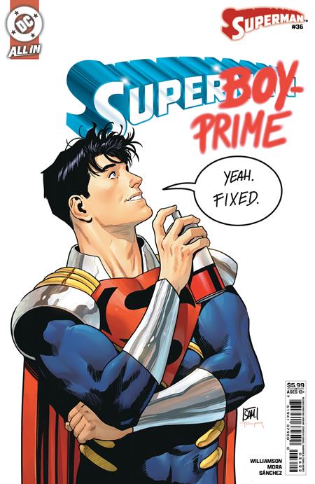 Superman #36 Second Printing Cover B Daniel Sampere Card Stock Variant | 2 June 2026