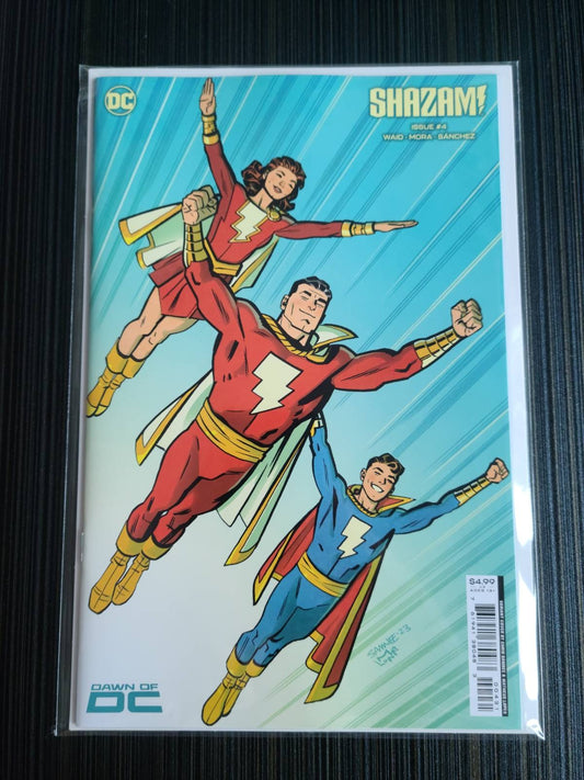 Shazam #4 Cover C Chris Samnee Card Stock Variant