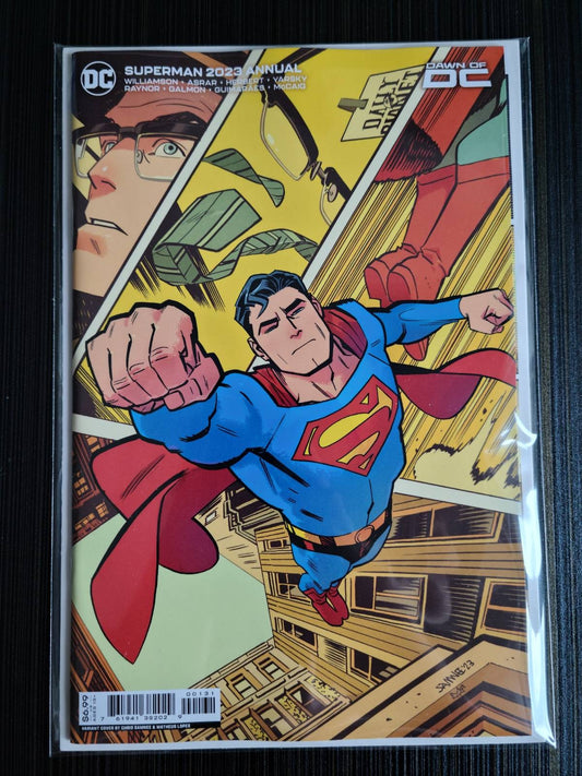 Superman 2023 Annual #1 (One Shot) Cover C Chris Samnee Card Stock Variant