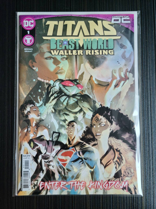 Titans Beast World Waller Rising #1 (One Shot) Cover A Keron Grant