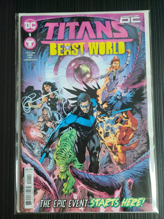 Titans Beast World #1 (of 6) Cover A Ivan Reis & Danny Miki