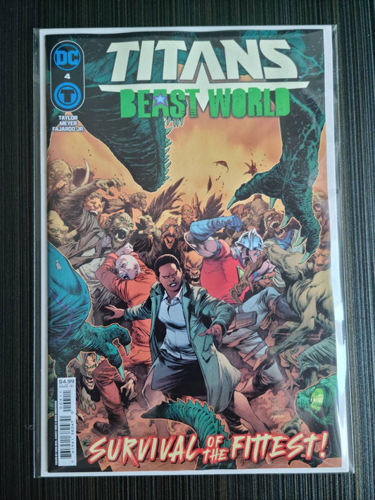 Titans Beast World #4 (of 6) Cover A Ivan Reis