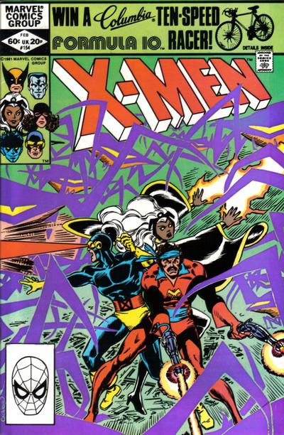 Uncanny X-Men #154 (1981) Newstand