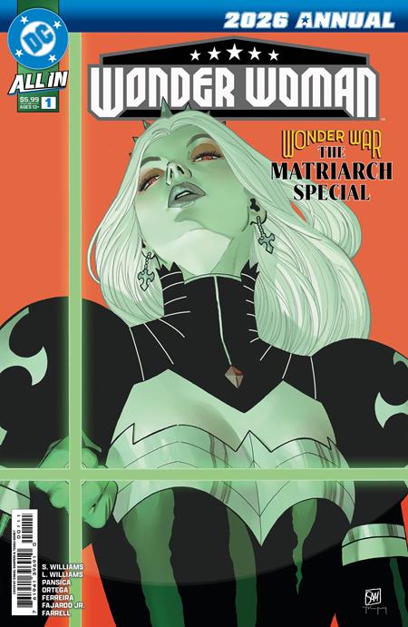 Wonder Woman 2026 Annual Wonder War The Matriarch Special #1 (One Shot) Cvr A Daniel Sampere | 29 September 2026