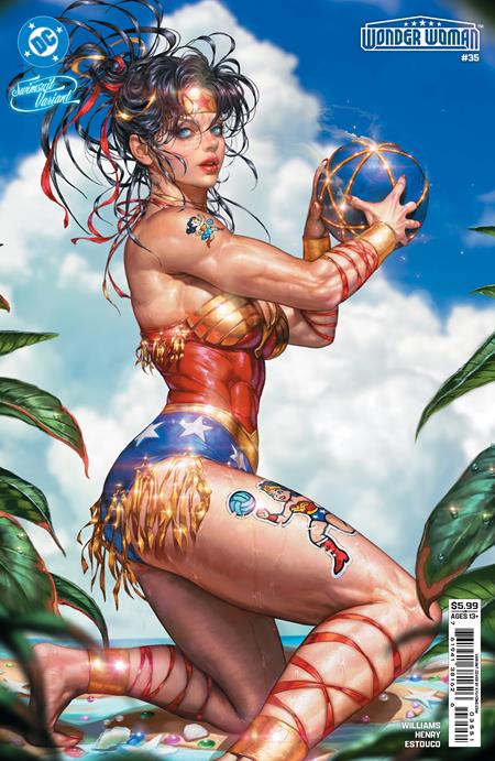 Wonder Woman #35 Cvr E Kyuyong Eom Swimsuit Card Stock Variant | 14 July 2026