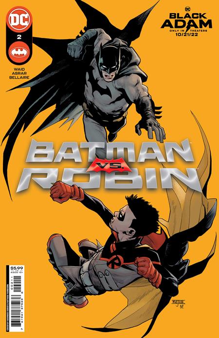 batman charging robin