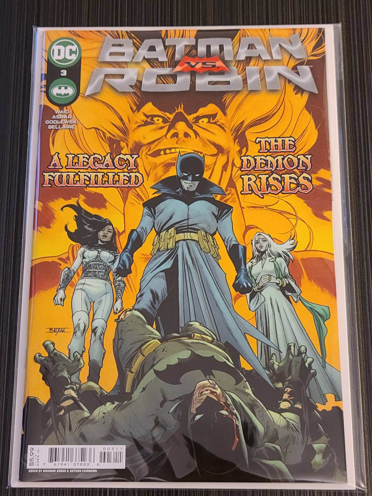 Batman vs Robin #3 Cover A