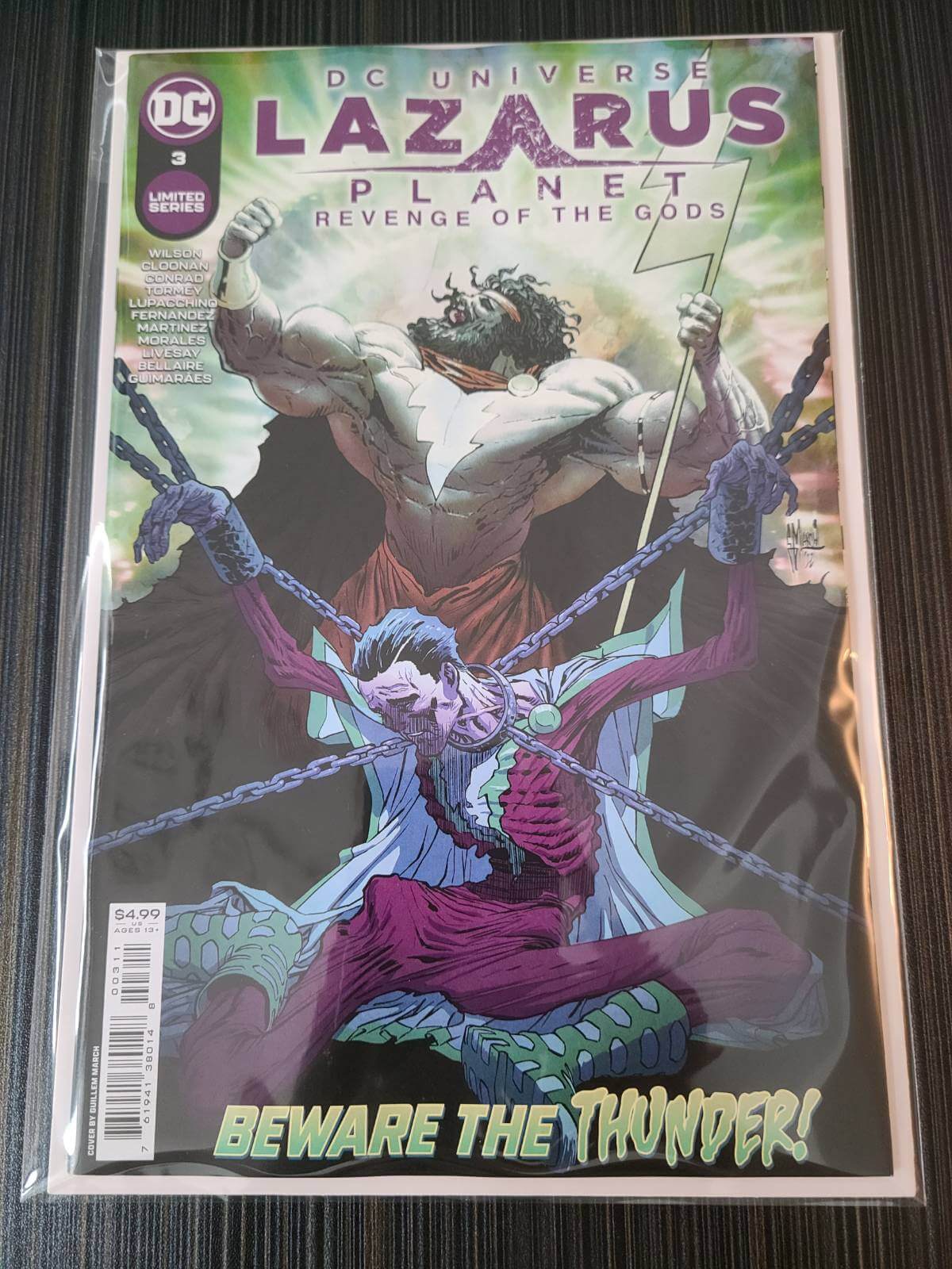 Lazarus Planet Revenge Of The Gods #3 (of 4) Cover A Guillem March