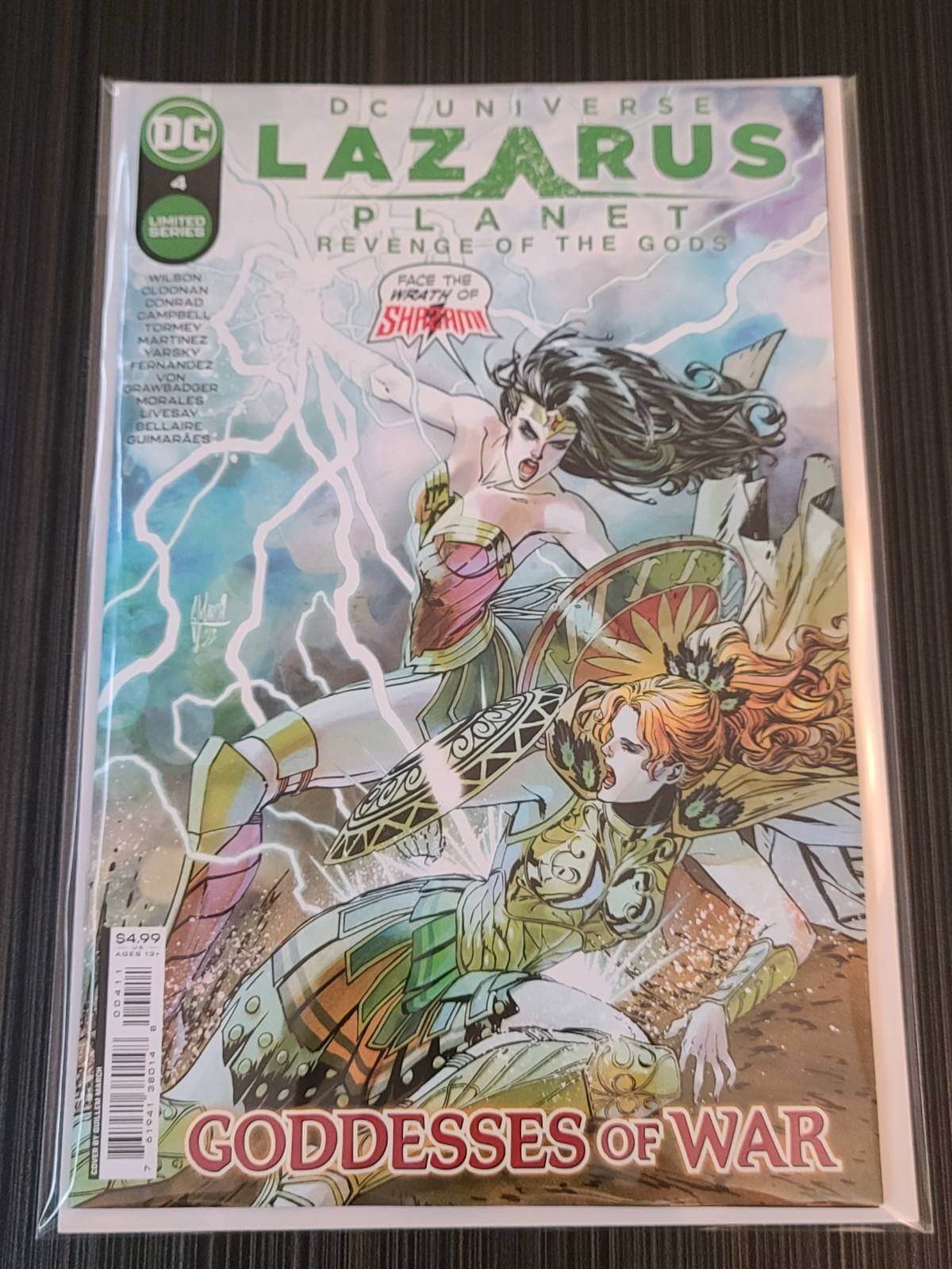 Lazarus Planet Revenge Of The Gods #4 (of 4) Cover A Guillem March