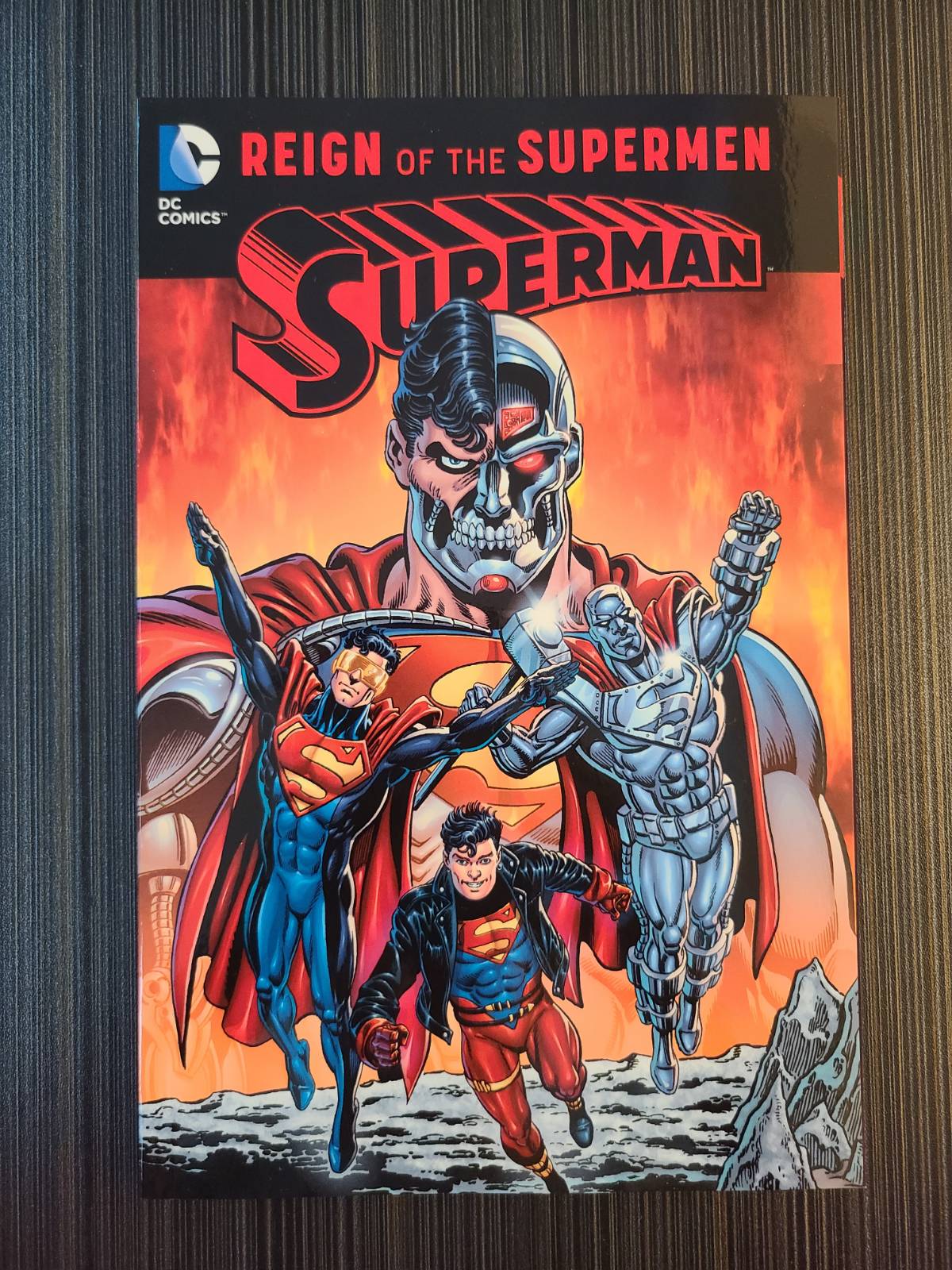 Superman Reign of The Supermen comic book graphic novel