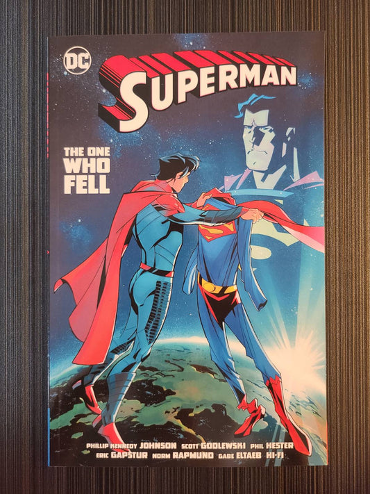 superman the one who fell comic book trade paperback