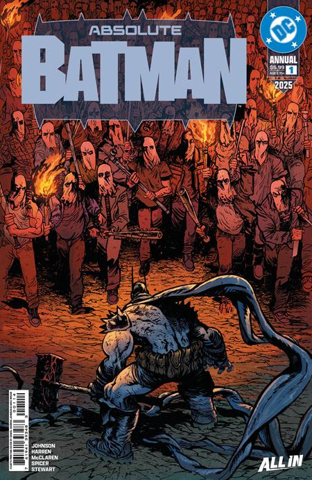 Absolute Batman 2025 Annual #1 (One Shot) Fourth Printing Cvr A Daniel Warren Johnson | 1 September 2026