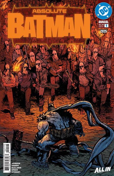 Absolute Batman 2025 Annual #1 (One Shot) Third Printing Cover A Daniel Warren Johnson