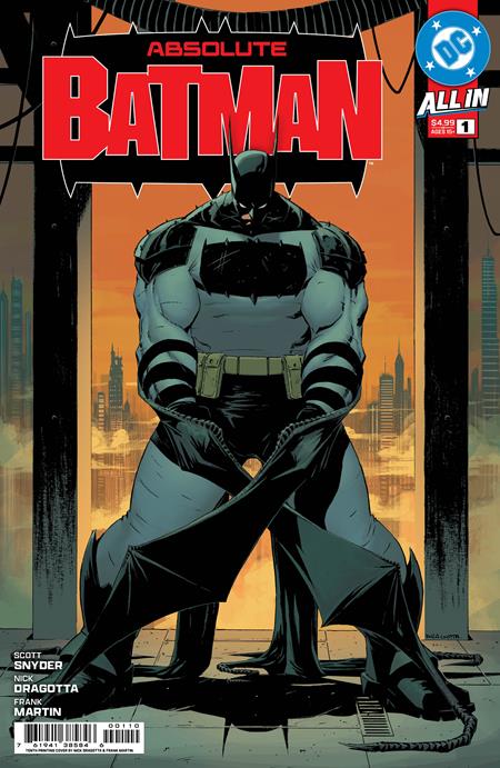 Absolute Batman #1 Tenth Printing Cover A Nick Dragotta | 20 January 2026
