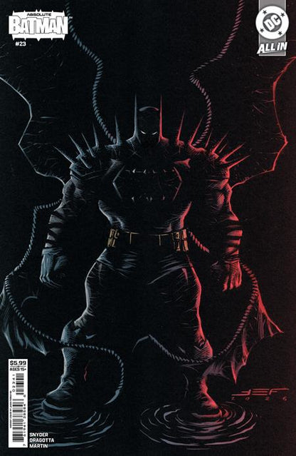 絕對蝙蝠俠 #23 Cvr D Juan Ferreyra 咭紙封面版