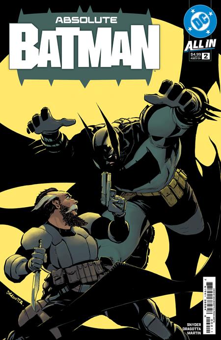 Absolute Batman #2 封面 A Nick Dragotta | 2024 年 11 月 12 日