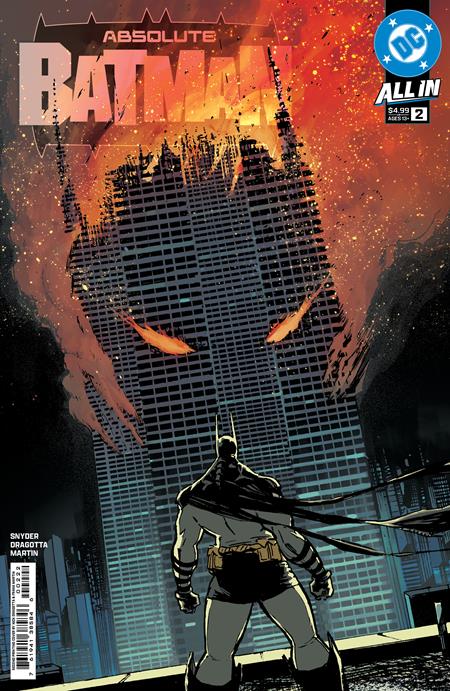 Absolute Batman #2 Second Printing Cover A Nick Dragotta | 24 December 2024