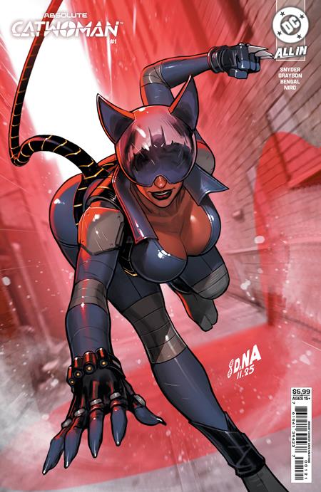 绝对猫女 #1 (共6期) Cvr B David Nakayama 变体封面
