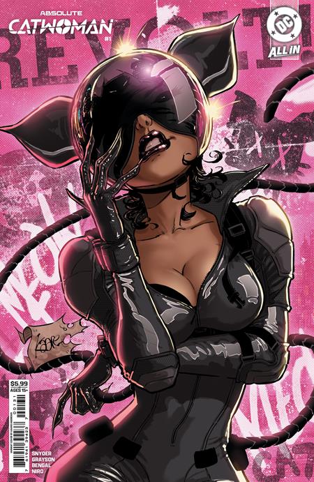 《絕對貓女》#1（共 6 期）C 版 Kaare Andrews 變體封面