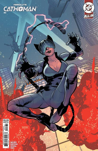 絕對貓女 #3 (共 6 期) C 封面 Mahmud Asrar 美術紙變體