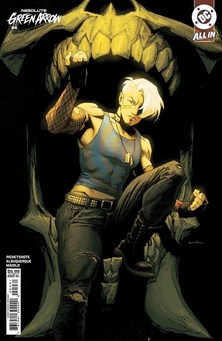《绝对绿箭侠》#4 (共6期) C版 Kris Anka 卡纸变体封面
