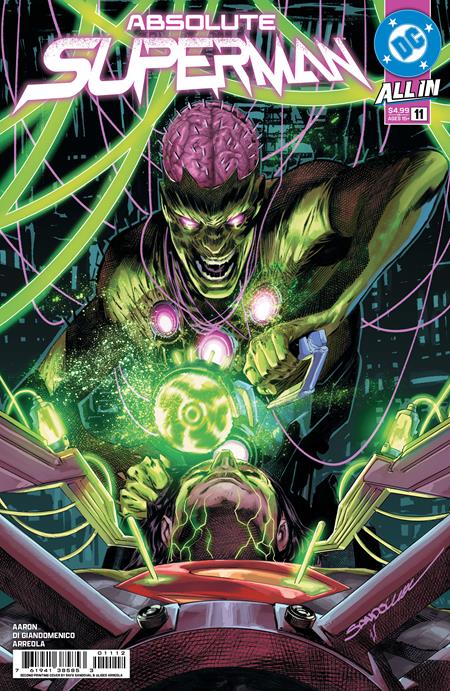 Absolute Superman #11 Second Printing Cvr A Rafa Sandoval