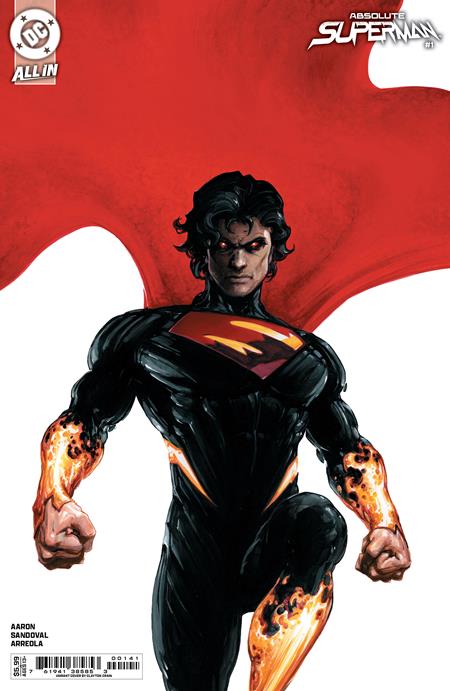 Absolute Superman #1 Cover D Clayton Crain Card Stock Variant | 5 November 2024