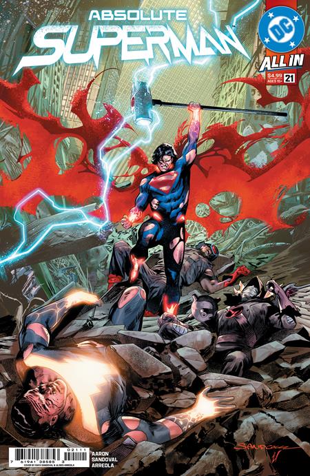 Absolute Superman #21 Cover A Rafa Sandoval | 30 June 2026