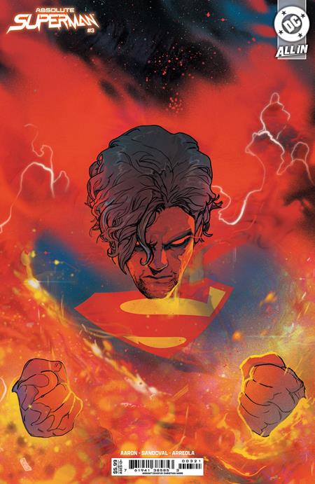 Absolute Superman #3 Cover C Christian Ward Card Stock Variant | 1 January 2025