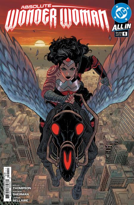 Absolute Wonder Woman #1 封面 A Hayden Sherman | 2024 年 10 月 22 日