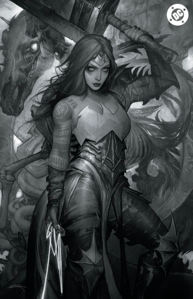 ABSOLUTE WONDER WOMAN #20 DAN QUINTANA VIRGIN B&W KNIGHT OF COMICS NYCC 2026 (EXCLUSIVE)
