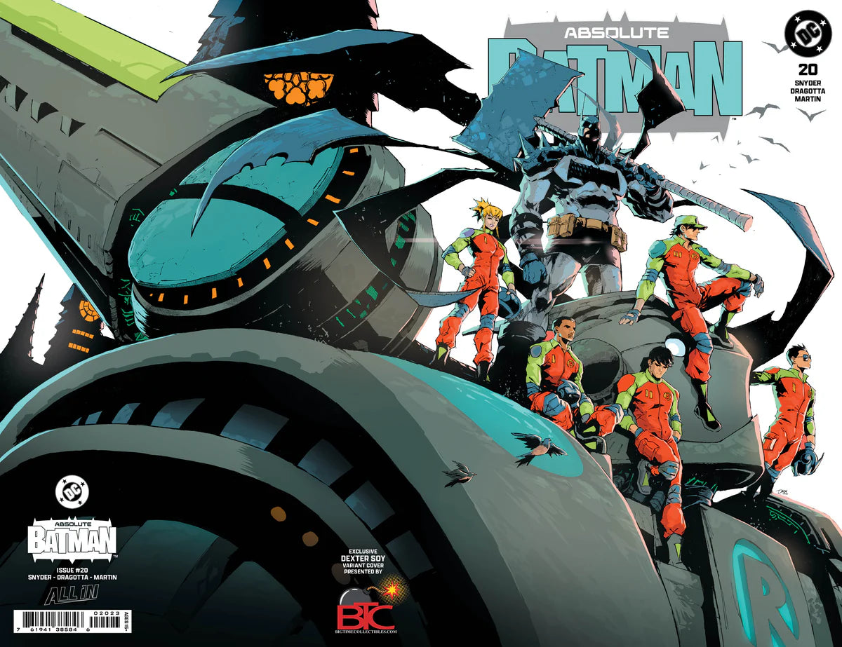 ABSOLUTE BATMAN #20 DEXTER SOY FANEXPO PHILLY WRAPAROUND TRADE VARIANT COVER (EXCLUSIVE)