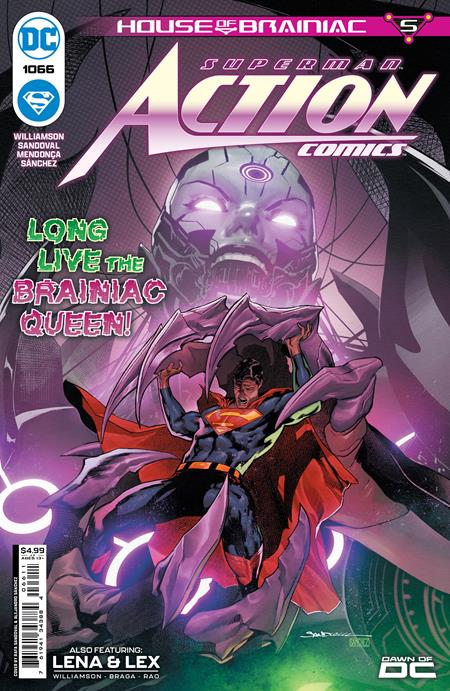 Action Comics #1066 Cover A Rafa Sandoval (House of Brainiac)