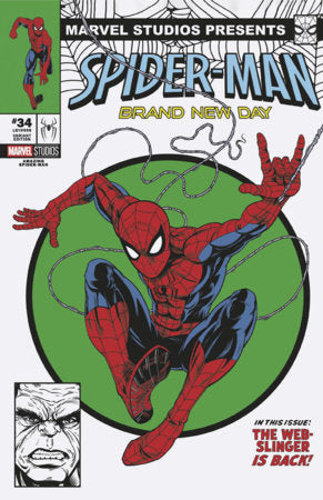 Amazing Spider-Man #34 Adam Stafford 蜘蛛侠：全新的一天 漫威影业变体封面