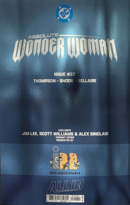 Absolute Wonder Woman #22 SDCC (EXCLUSIVE) 2026 Jim Lee Foil Virgin